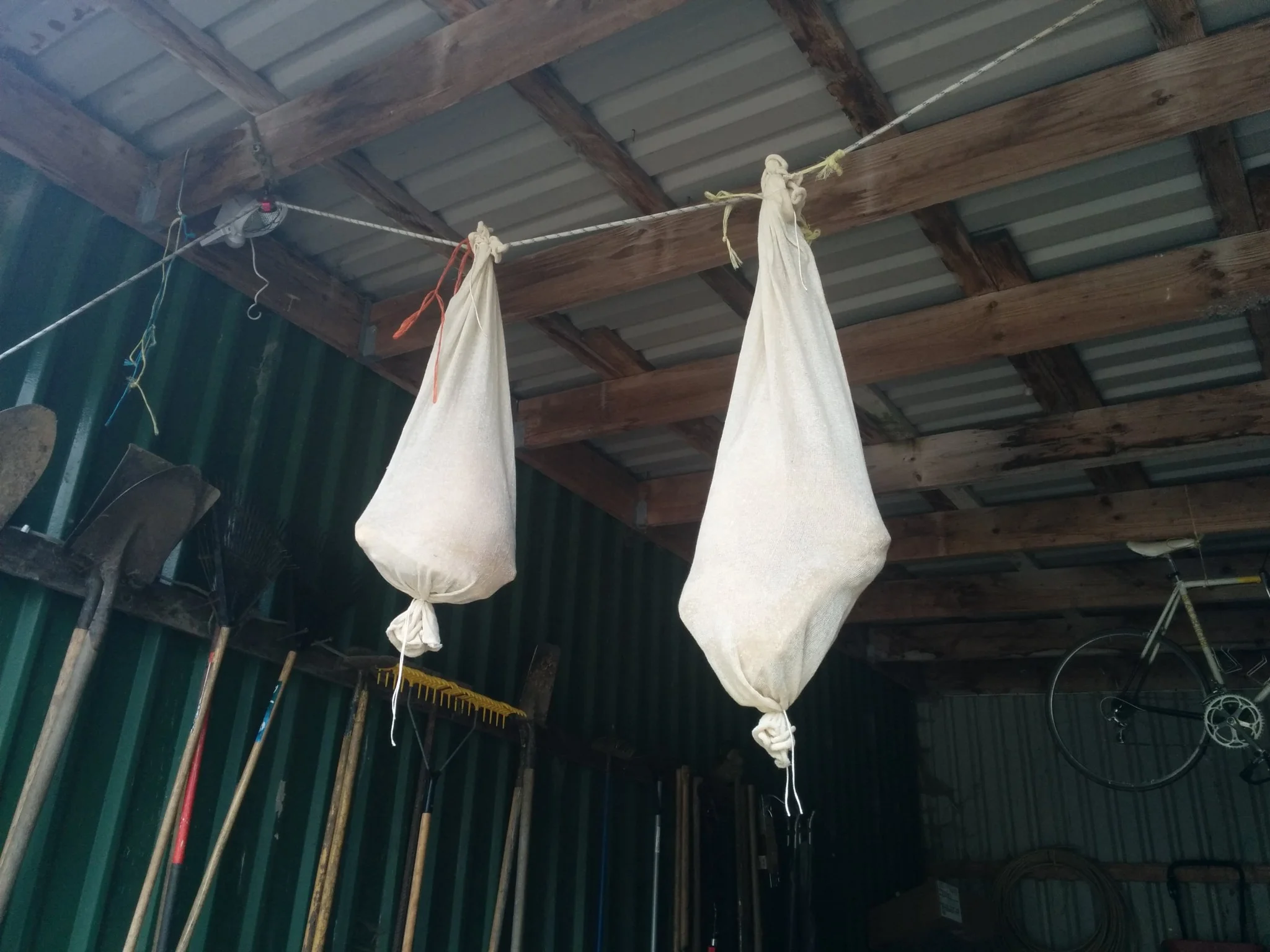 
The hams appear to be doing well so far, not long left to try them  