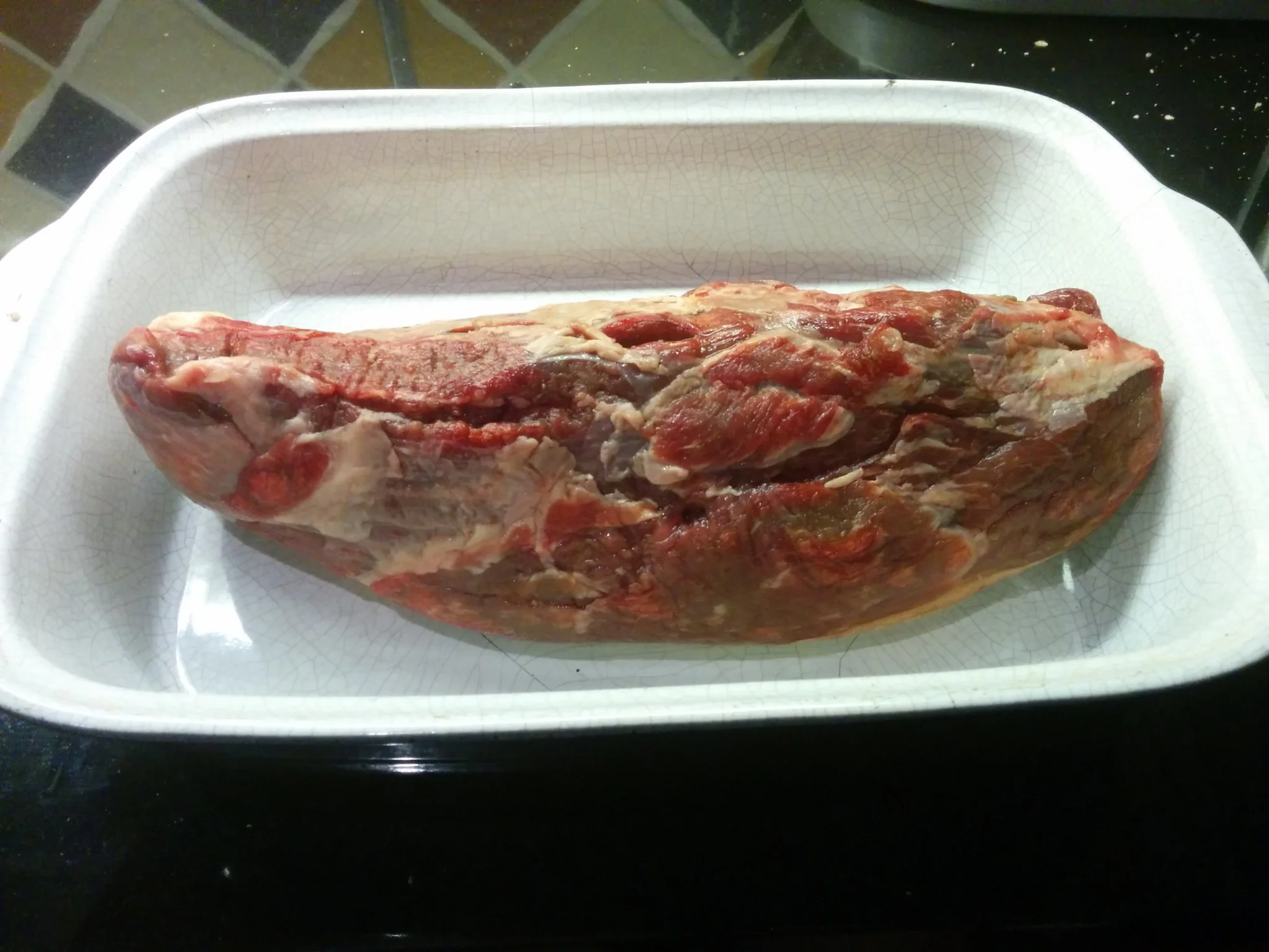 
Last of the roasts from the heifer we took to the butcher last year  