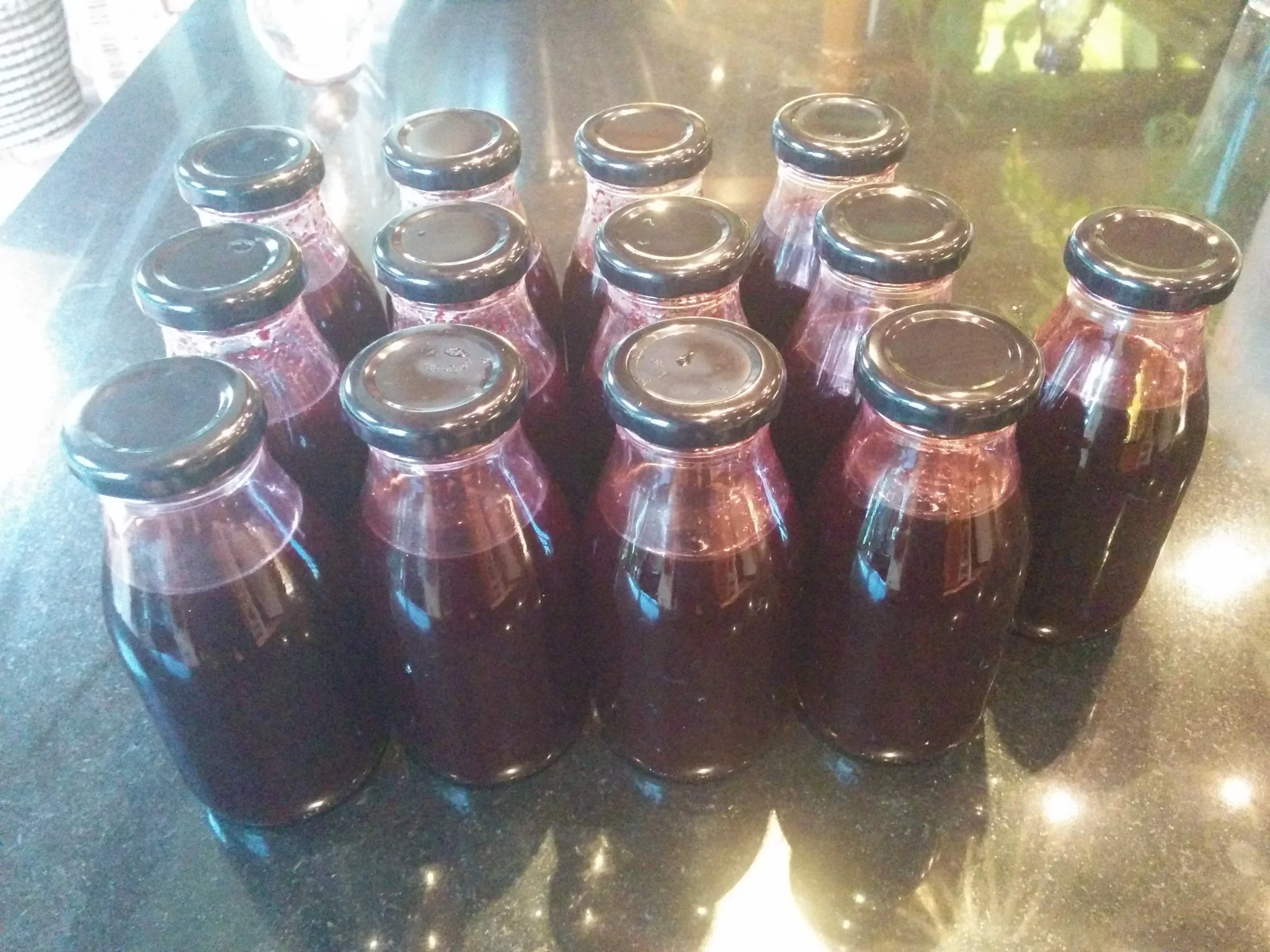 
Blackberry & Elderberry Cordial  