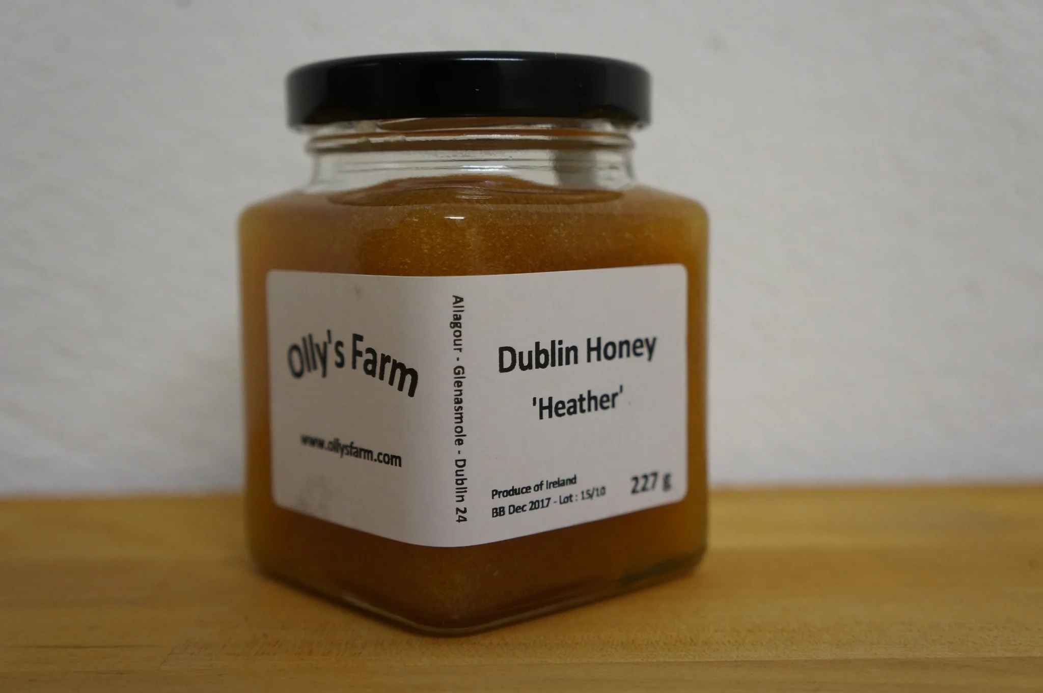 
Heather honey pressing last November  