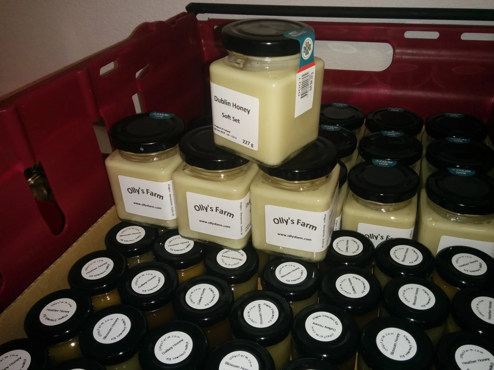 
Soft set raw honey  