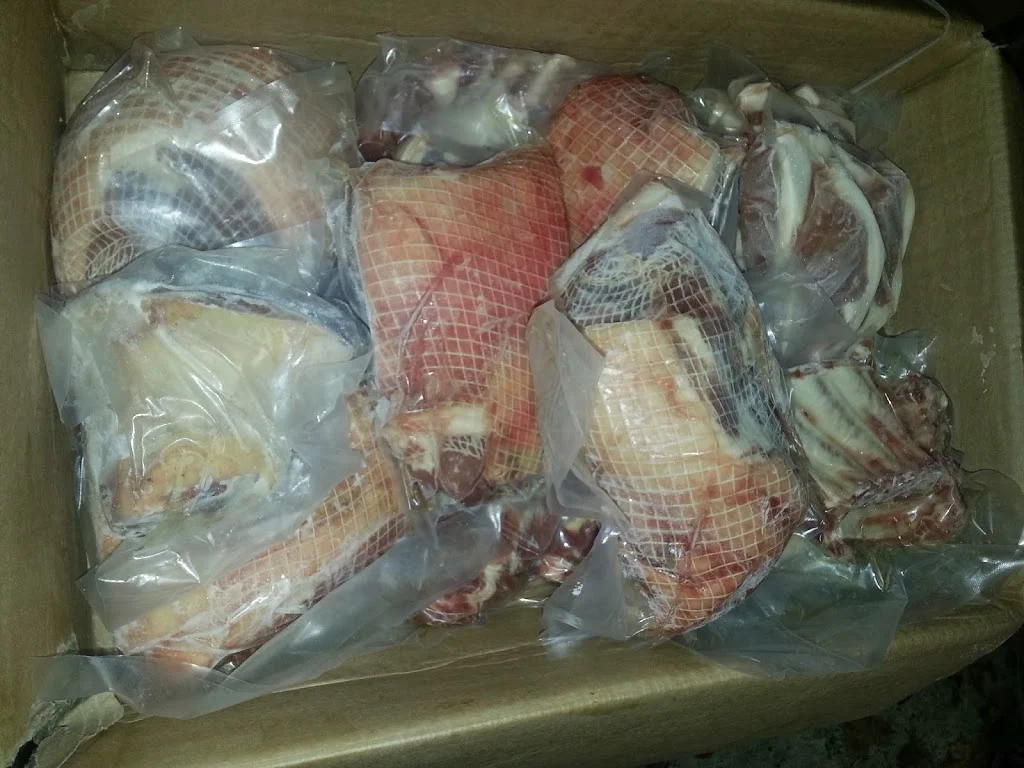 
Pork and bacon arrived  