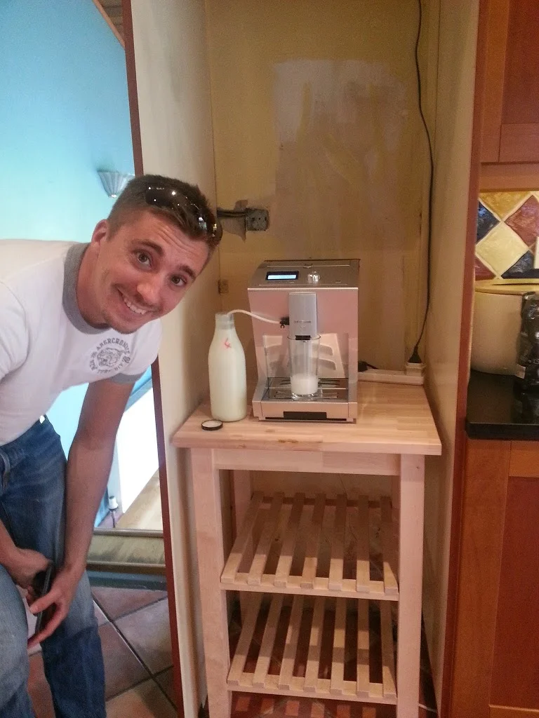 
We got a new coffee machine  