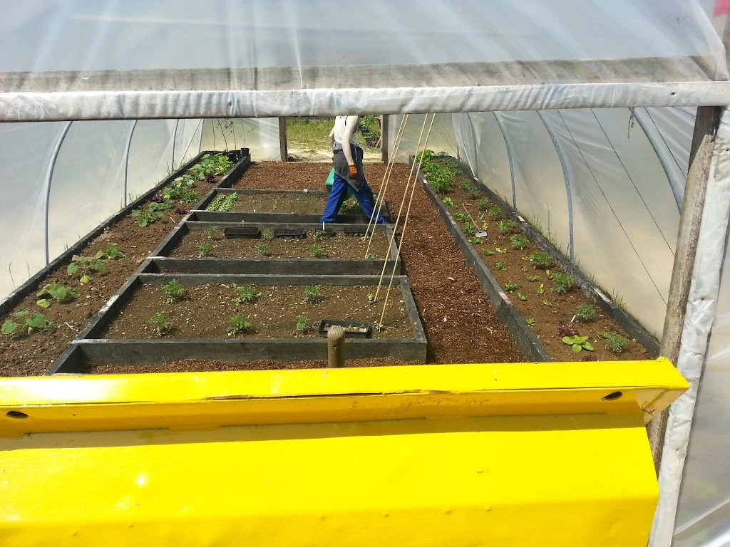 
Inside and outside the tunnel  