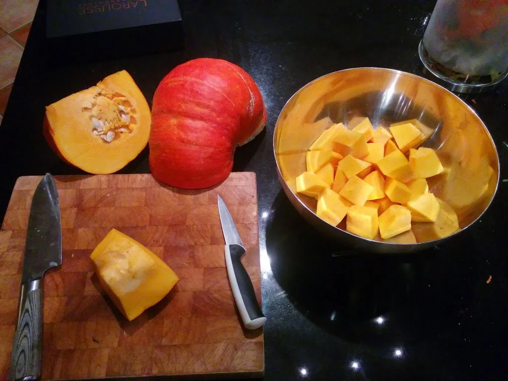 
First of the pumpkins...  