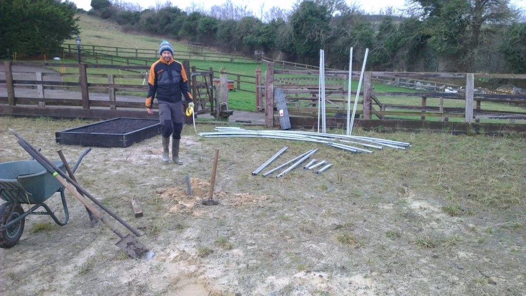 
Up with the poly-tunnel  