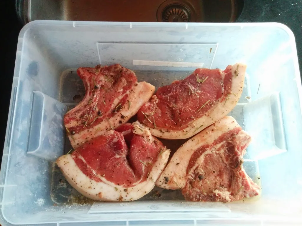 
Dry cyred Pork Chops  