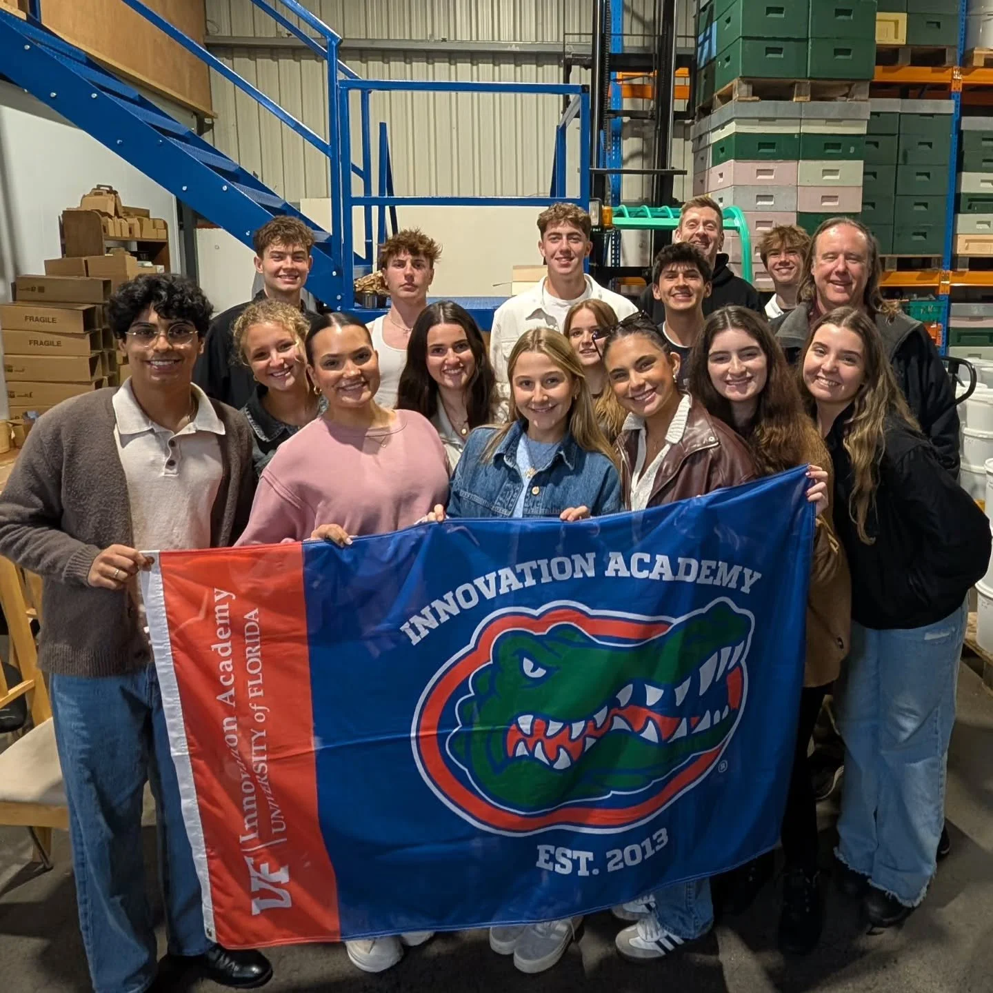 Yesterday I hosted a business presentation and farm tour to a great group of students from the @ufinnovationacademy at the @uflorida

They were here in Ireland for the last few weeks studying and visiting different businesses and mine was their last 