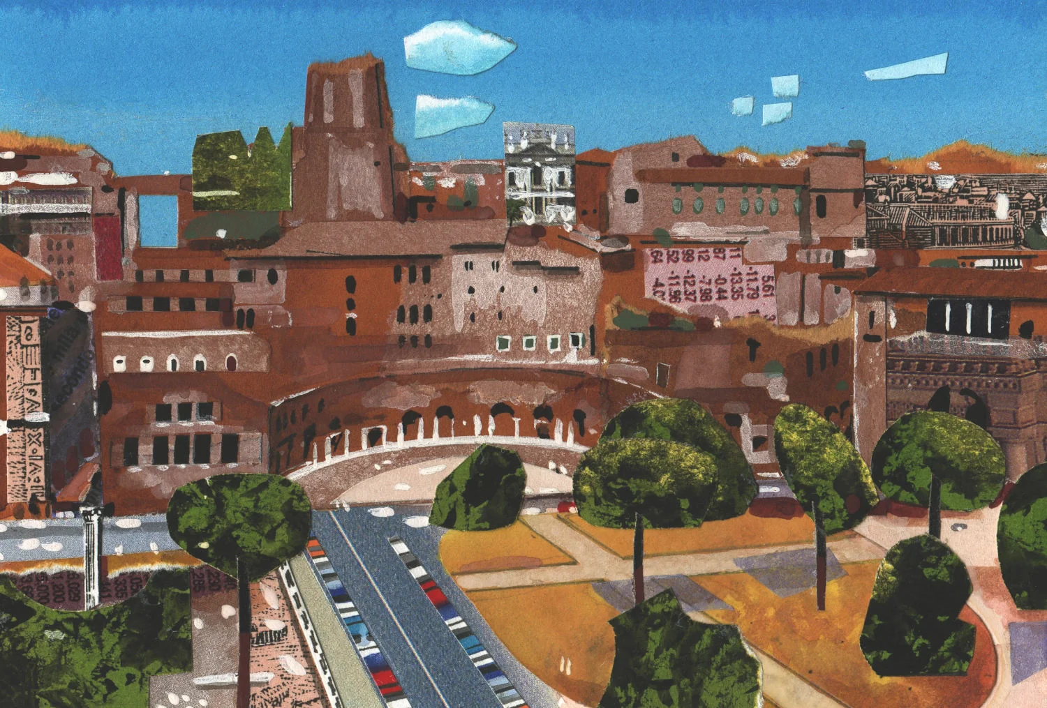 The Conditional Realism of Surface ~ No.2 Trajan's Markets