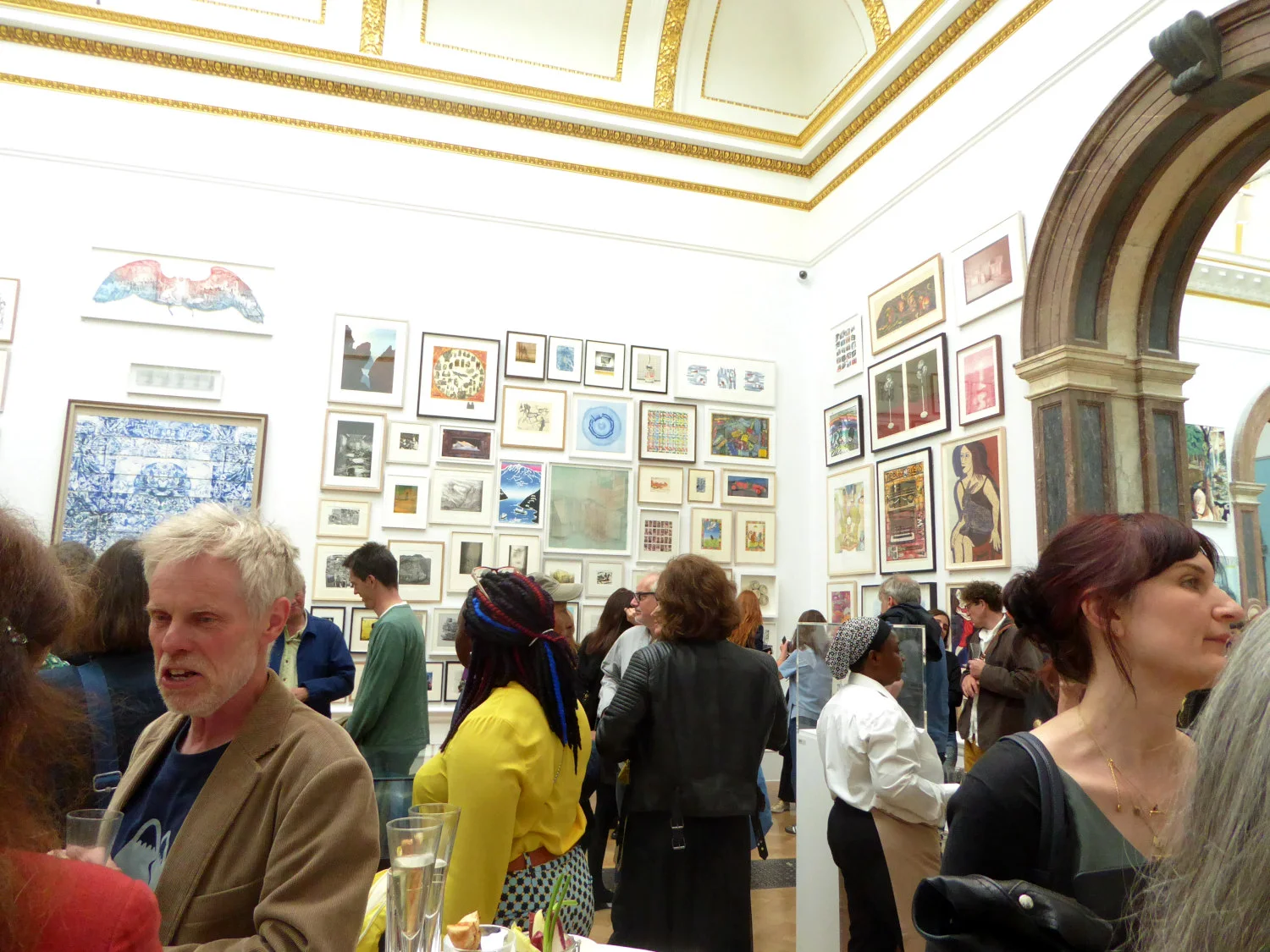 Varnishing Day at the RA