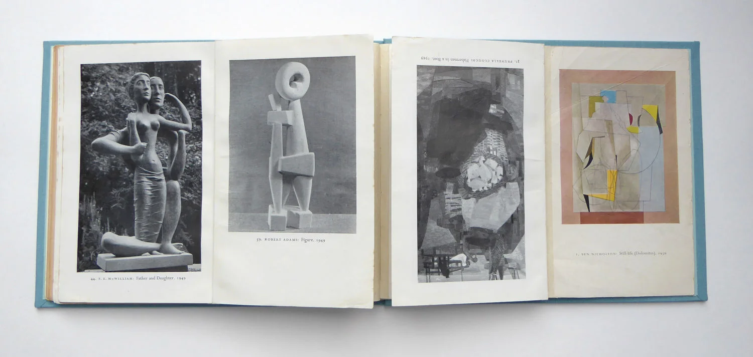 'Contemporary Art' folded plates