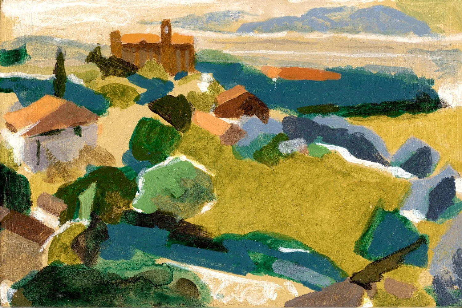 Volterra, Evening