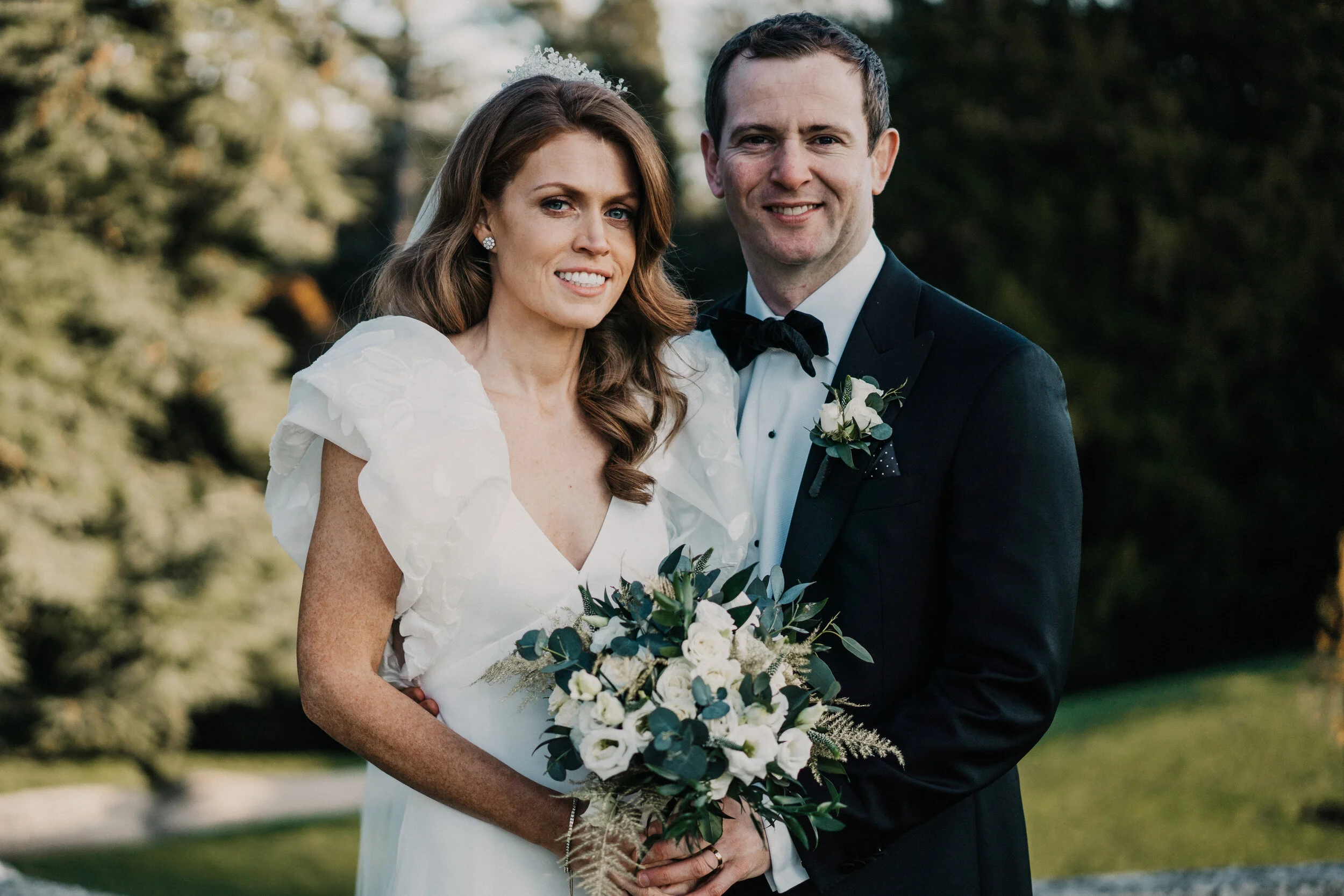 Anne &amp; Rory’s Stylish Wedding at Powerscourt House