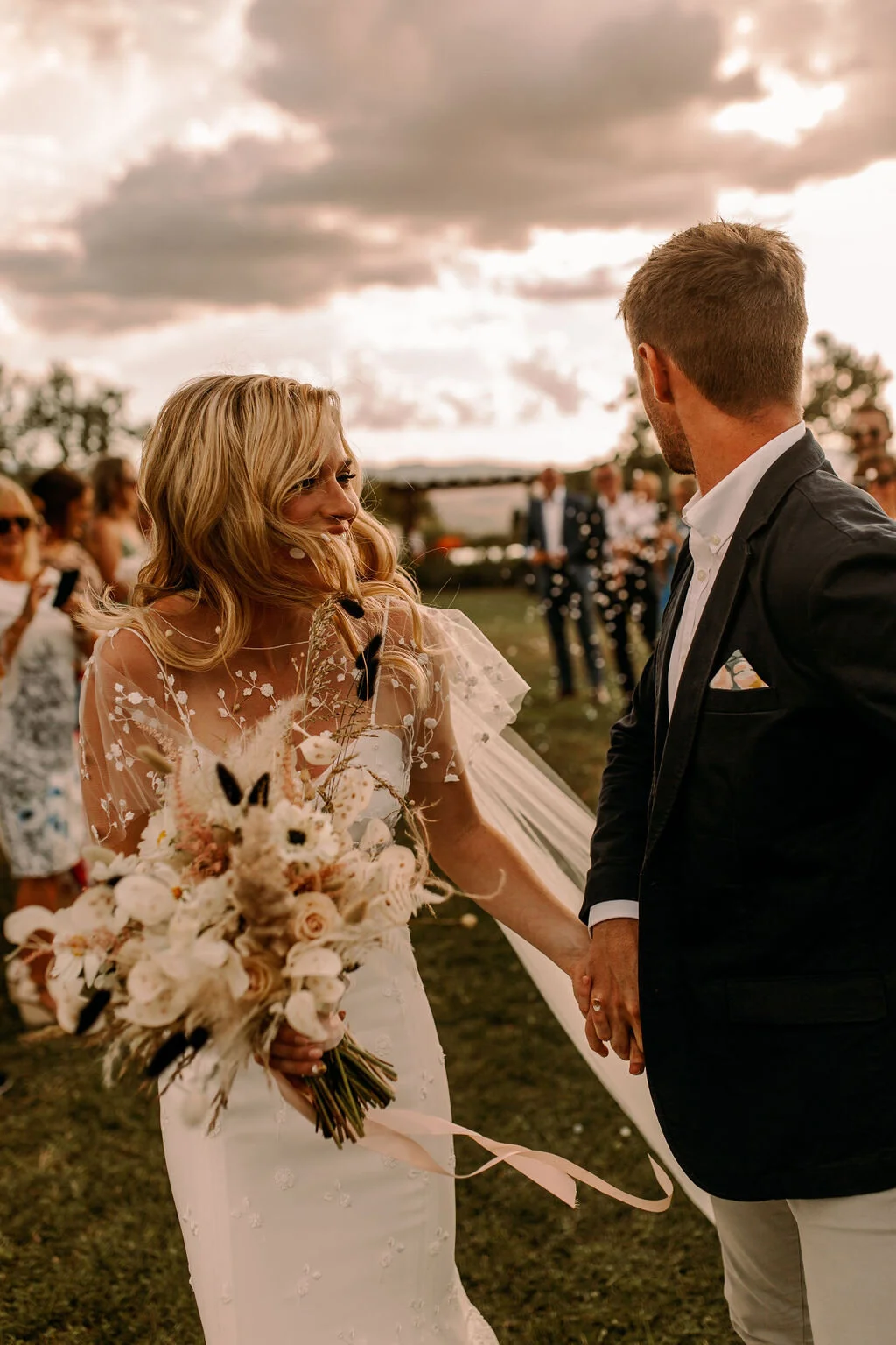 Katie &amp; Jonny...married under the Tuscan sun! 