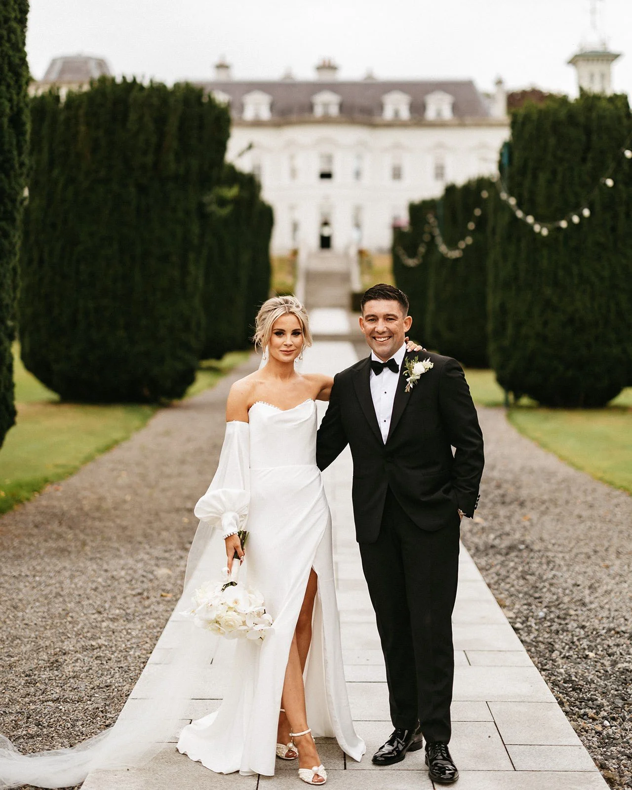 Ruth &amp; Seamus Arriving in Style to their wedding at The K Club