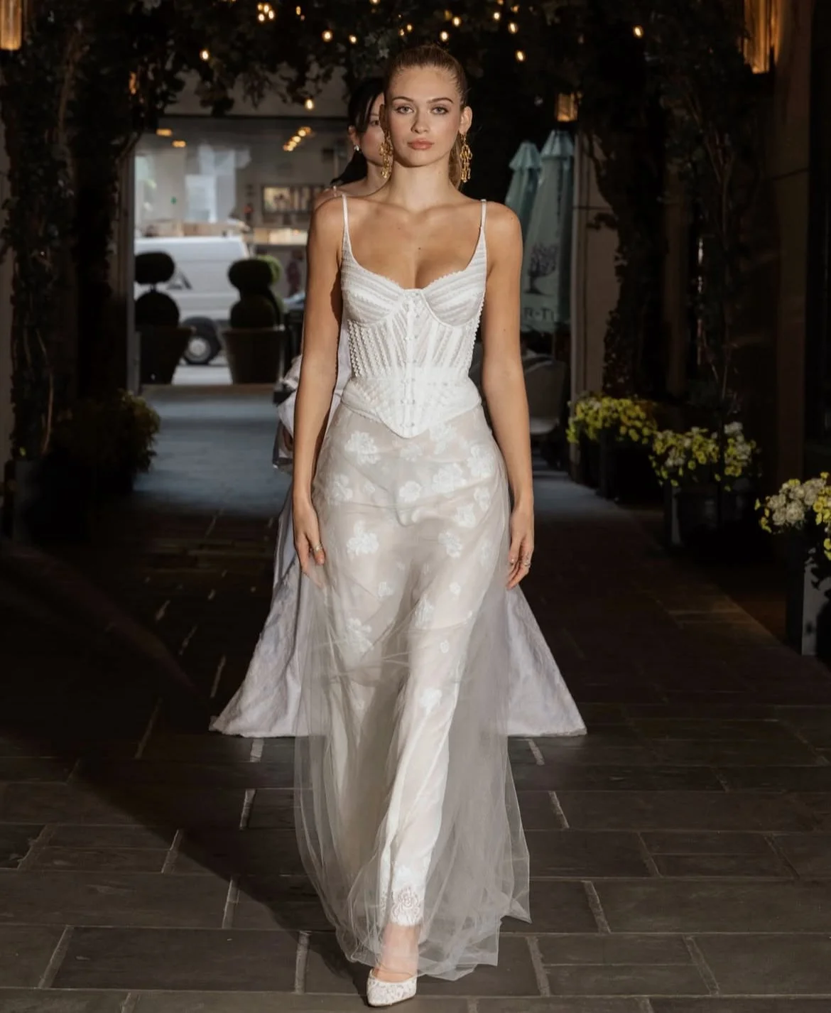 the white gallery bridesmaid dresses Amelia Asymmetric-Neck Wrap Dress