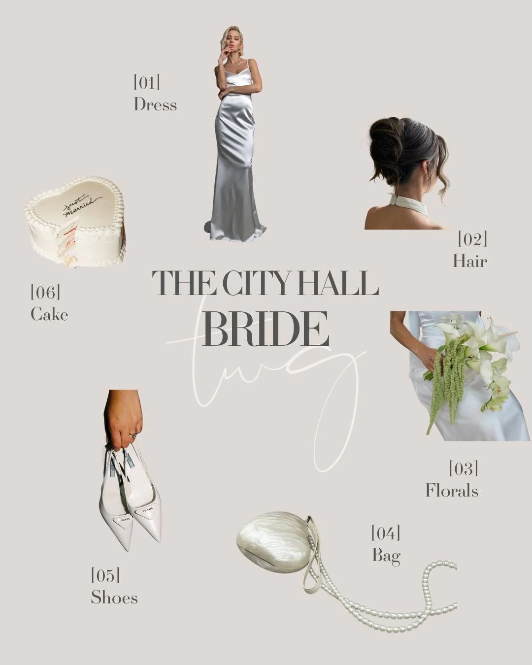 Save for later 📌 Inspo for a city hall wedding featuring the @halfpennylondon Victor dress 🤍