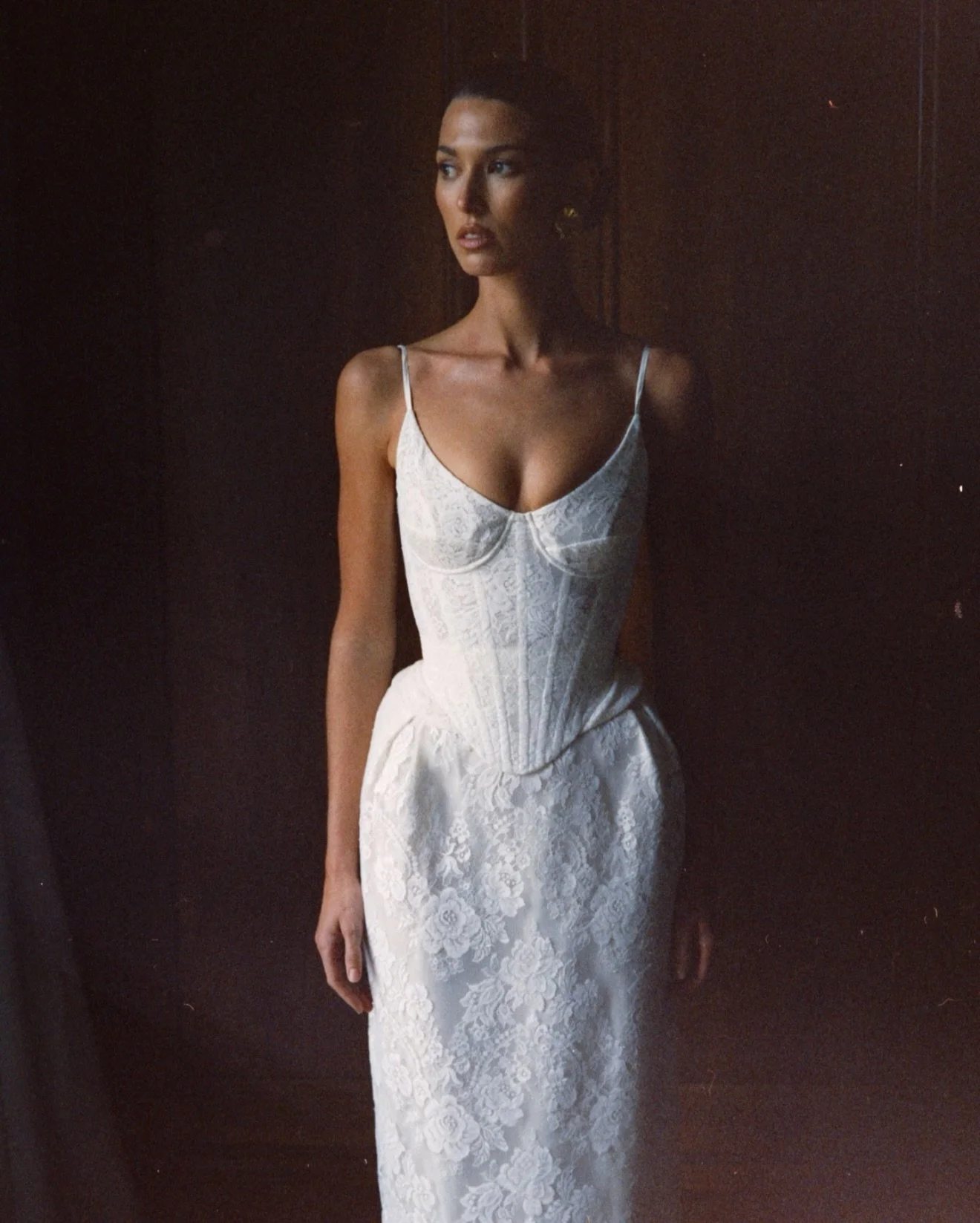 As seen on @dcopperman, the Laine Corset by @selinemeisler.nyc.

Soft yet structured, Laine blends romantic detail with clean, sculpted lines. A piece that feels timeless, elegant, and beautifully considered.

Available to try at The White Gallery. M