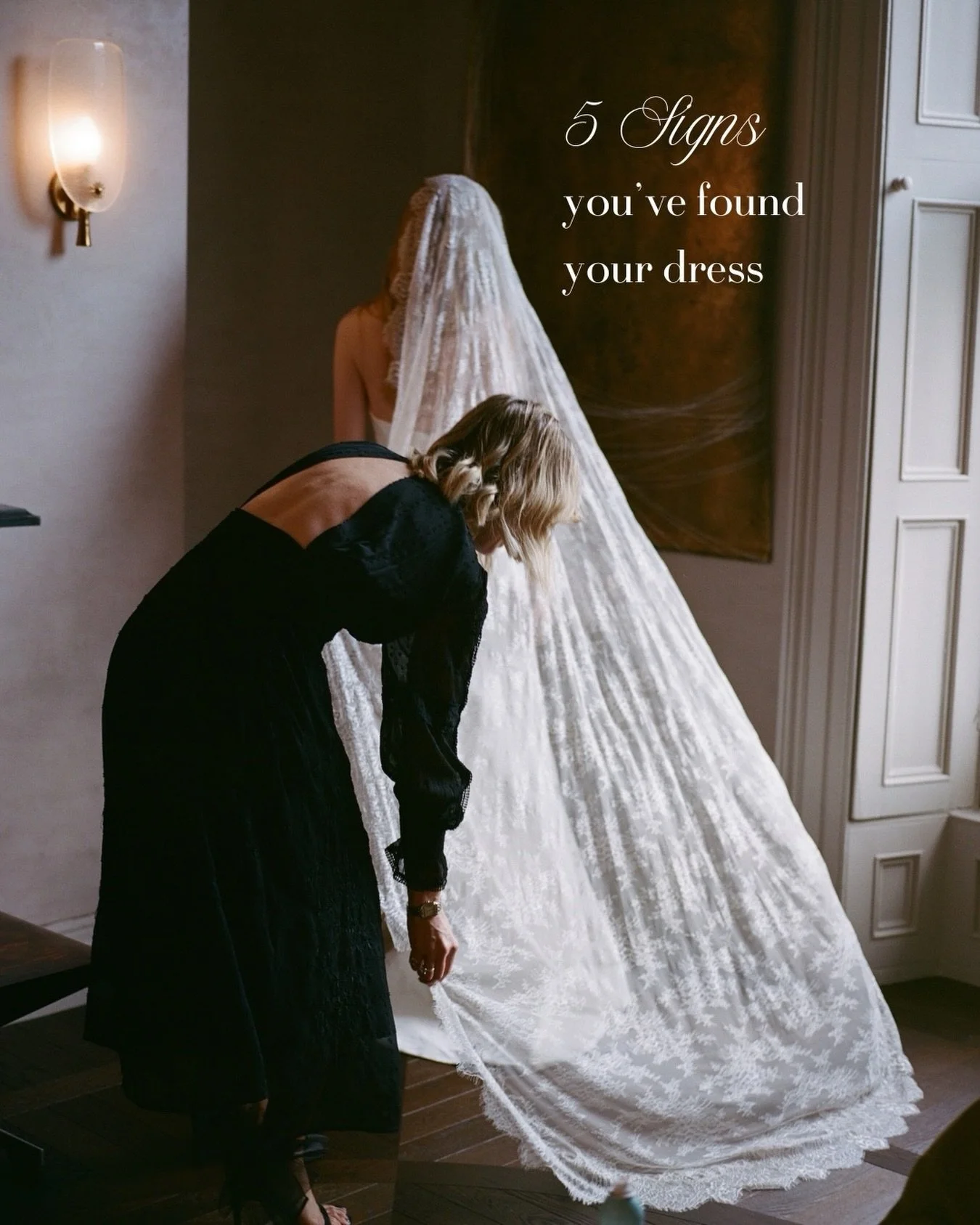 How do you know when it&rsquo;s the dress? 🤍
⠀⠀⠀⠀⠀⠀⠀⠀⠀
Every bride&rsquo;s moment looks different, but there are usually a few signs.
⠀⠀⠀⠀⠀⠀⠀⠀⠀
&rarr; You stop comparing it to everything else.
&rarr; You can picture the whole day in it.
&rarr; It fe