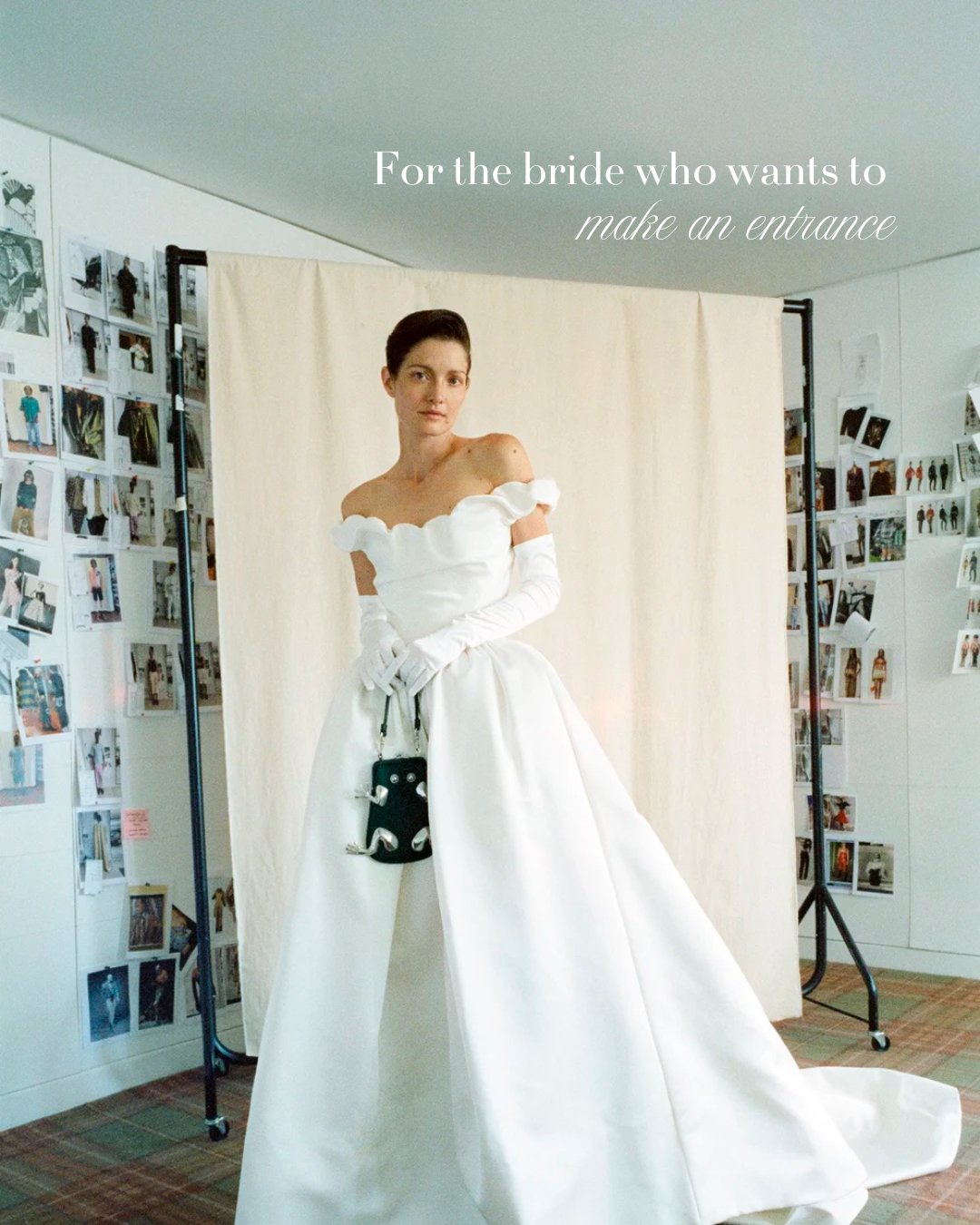 Not every bride wants subtle...

Statement silhouettes, dramatic draping and corsetry designed to turn heads from the moment you walk into the room. These are the dresses that create a moment...timeless, fashion-forward and memorable!

Book your priv