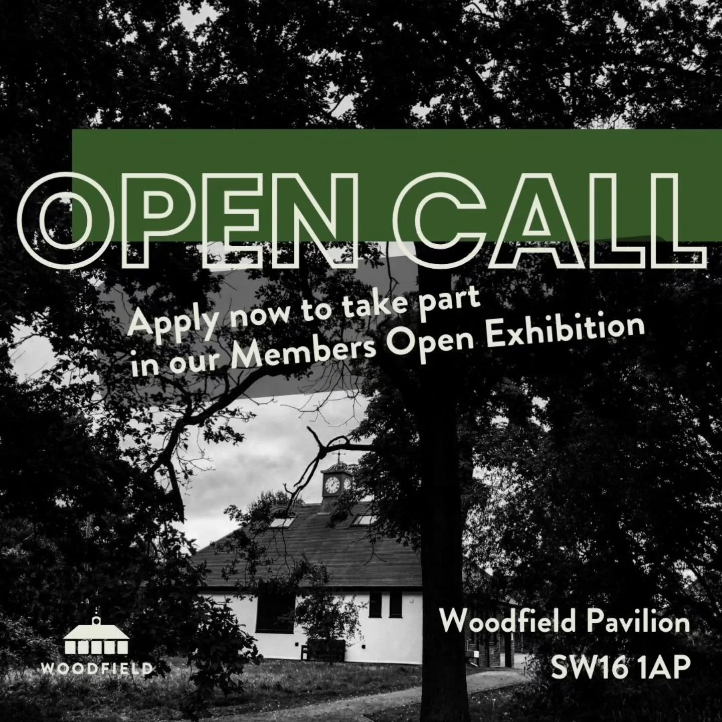 The next Woodfield members open exhibition will be up on the walls of the Pavilion this October 
And this is your call to get involved! 

The exhibition will be part of @streathamfestival
And @streatarttrail

Details on the website if you need them. 