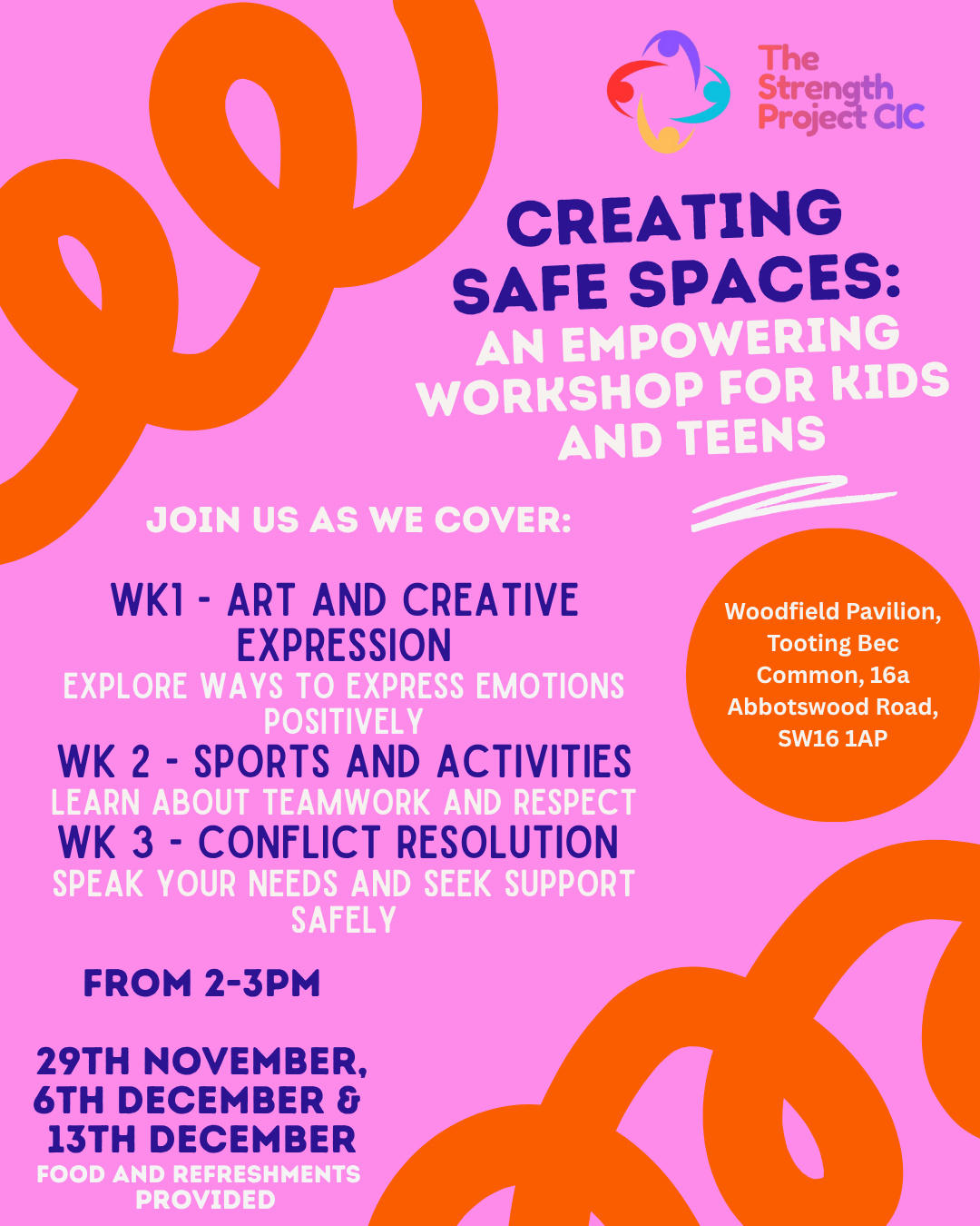 Creating Safe Spaces workshop