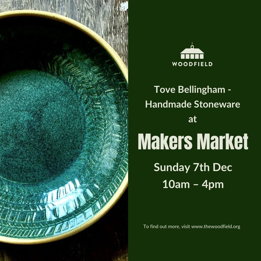 Come along to the Woodfield Winter Fair THIS SUNDAY 7th&nbsp;December from 10am - 4pm.
We have stallholders of all kinds including @toveofswedenceramics &nbsp; &nbsp; &nbsp;

You can browse for gifts or just soak up the atmosphere and have a nice cup