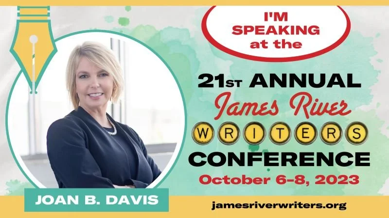 Panelist: Joan B. Davis - Legal and Tax Issues for Authors - 21st Annual James River Writers Conference (October 6-8, 2023)