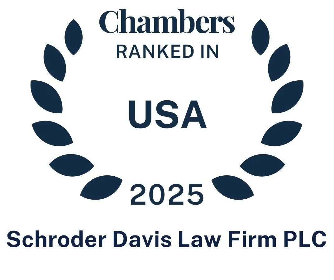 Chambers and Partners 2025:&nbsp;Schroder Davis Law Firm&nbsp;Recognized as Leading Law Firm