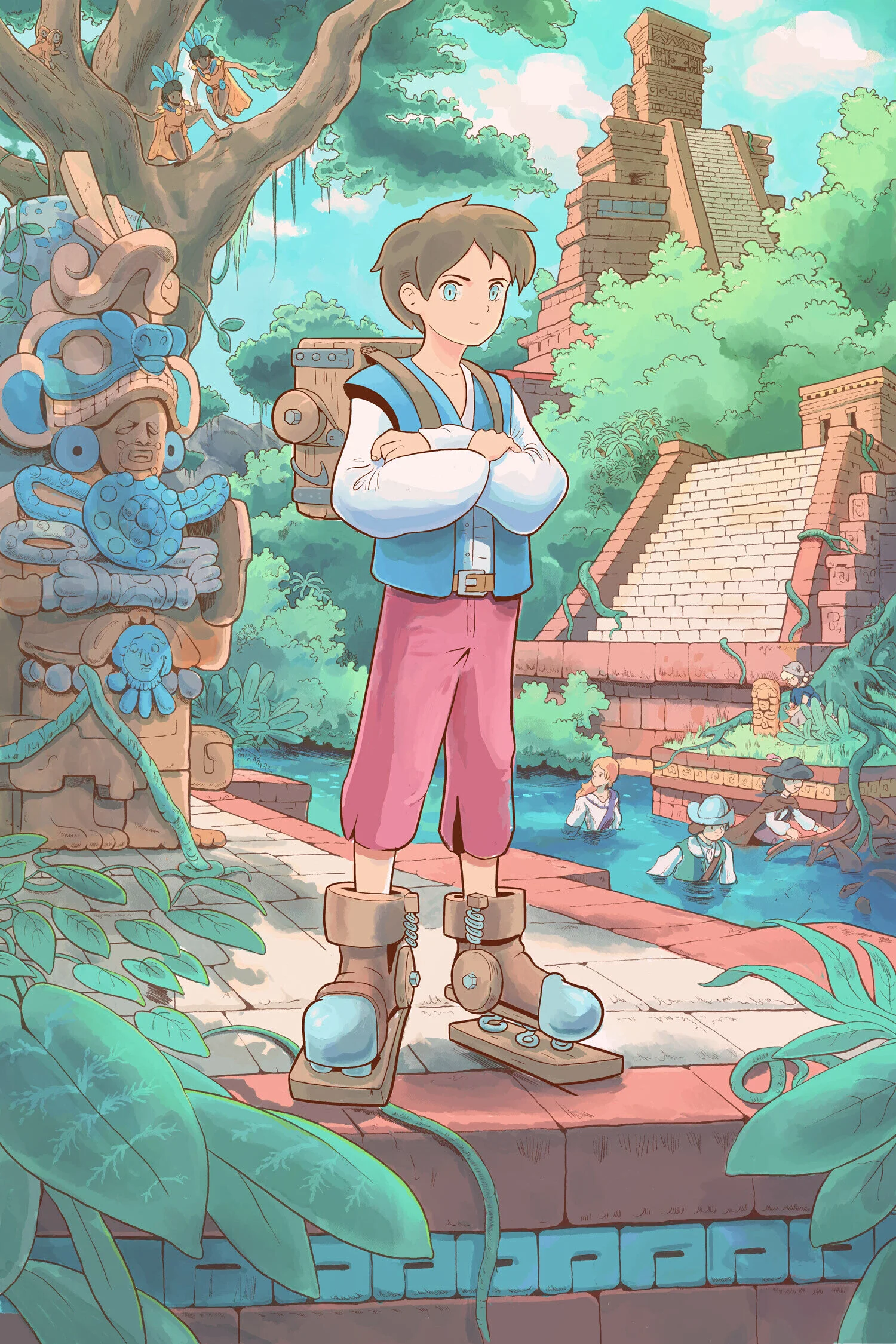 Tales Of El Dorado Book Art Tom Lintern