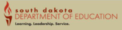 Logo for South Dakota Department of Education