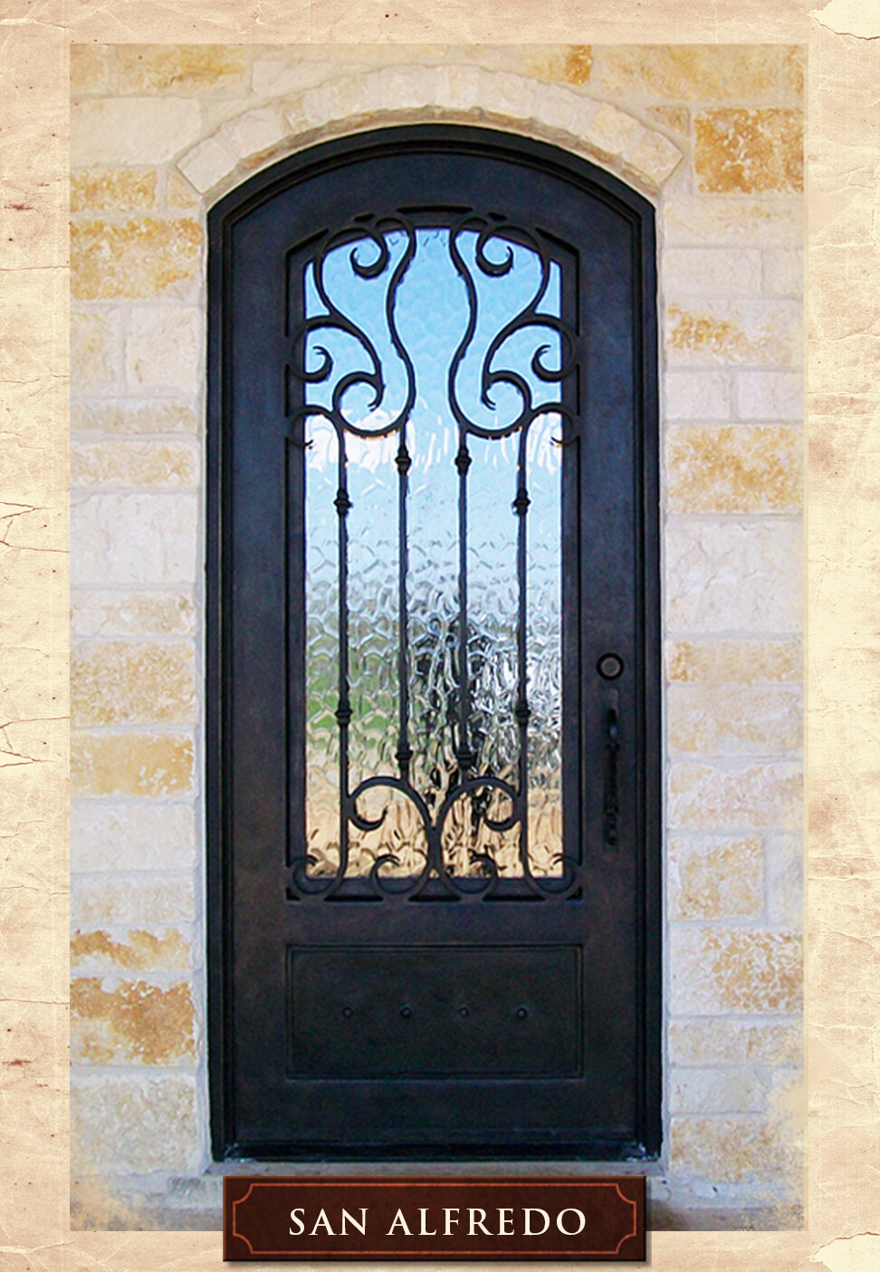 Wrought Iron Doors by Cantera Doors