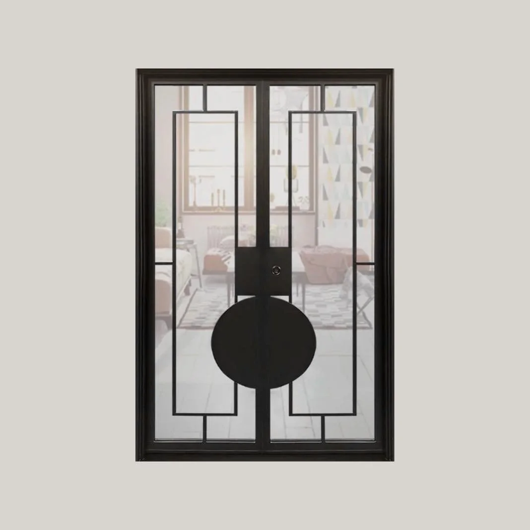 This door just raised the bar for modern entryways.
Would you put this on your home?  #FrontDoorInspo #ModernArchitecture #IronDoors #LuxuryHomeStyle #CustomEntry