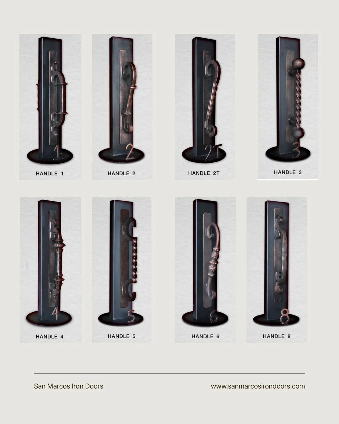 Where timeless detail meets modern design ✨

Our transitional iron handles are the perfect balance of classic character and clean sophistication, each one crafted to elevate your door into a statement piece. From subtle curves to bold twists, every h