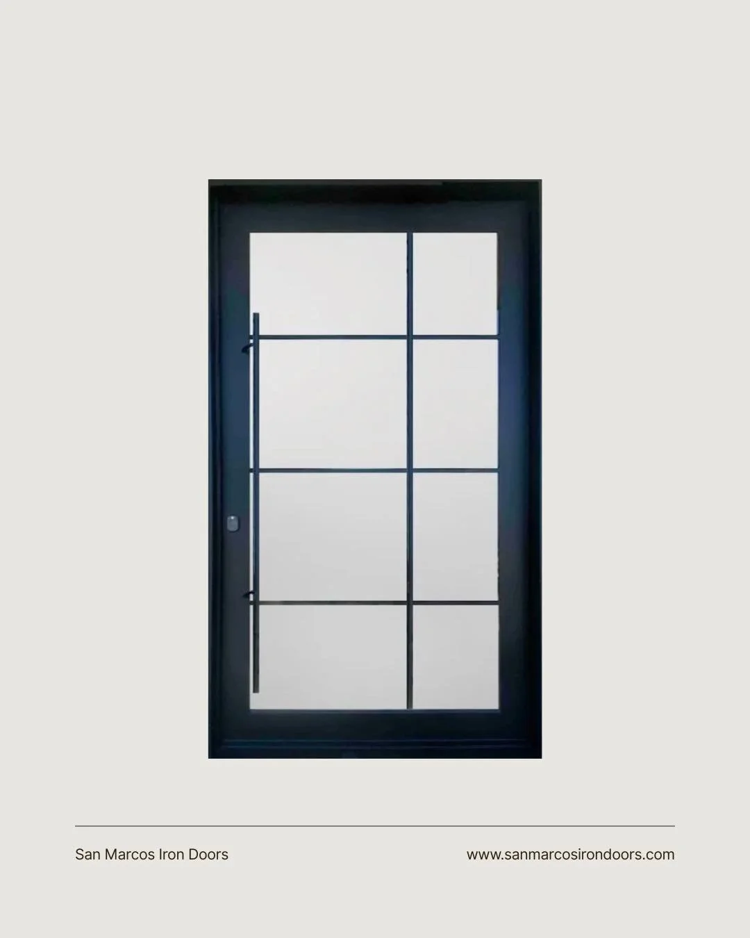 Minimal lines. Maximum impact. 🖤

This pivot door is where clean design meets bold presence, effortless, modern, and impossible to ignore.

#PivotDoor #ModernLuxury #IronDoors #CleanDesign #StatementEntry