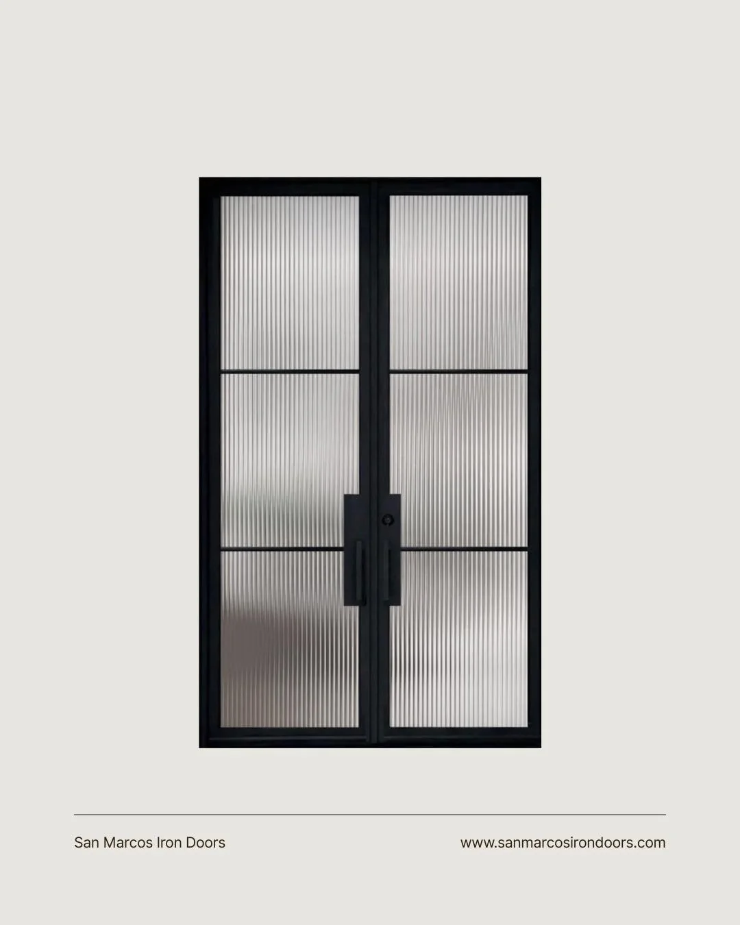 Privacy, but make it design ✨

Reeded glass adds texture, softens light, and keeps your space feeling open yet protected. Clean lines, bold frame, and just the right amount of detail.

#IronDoors #ReededGlass #ModernEntry #LuxuryHome #SanMarcosIronDo