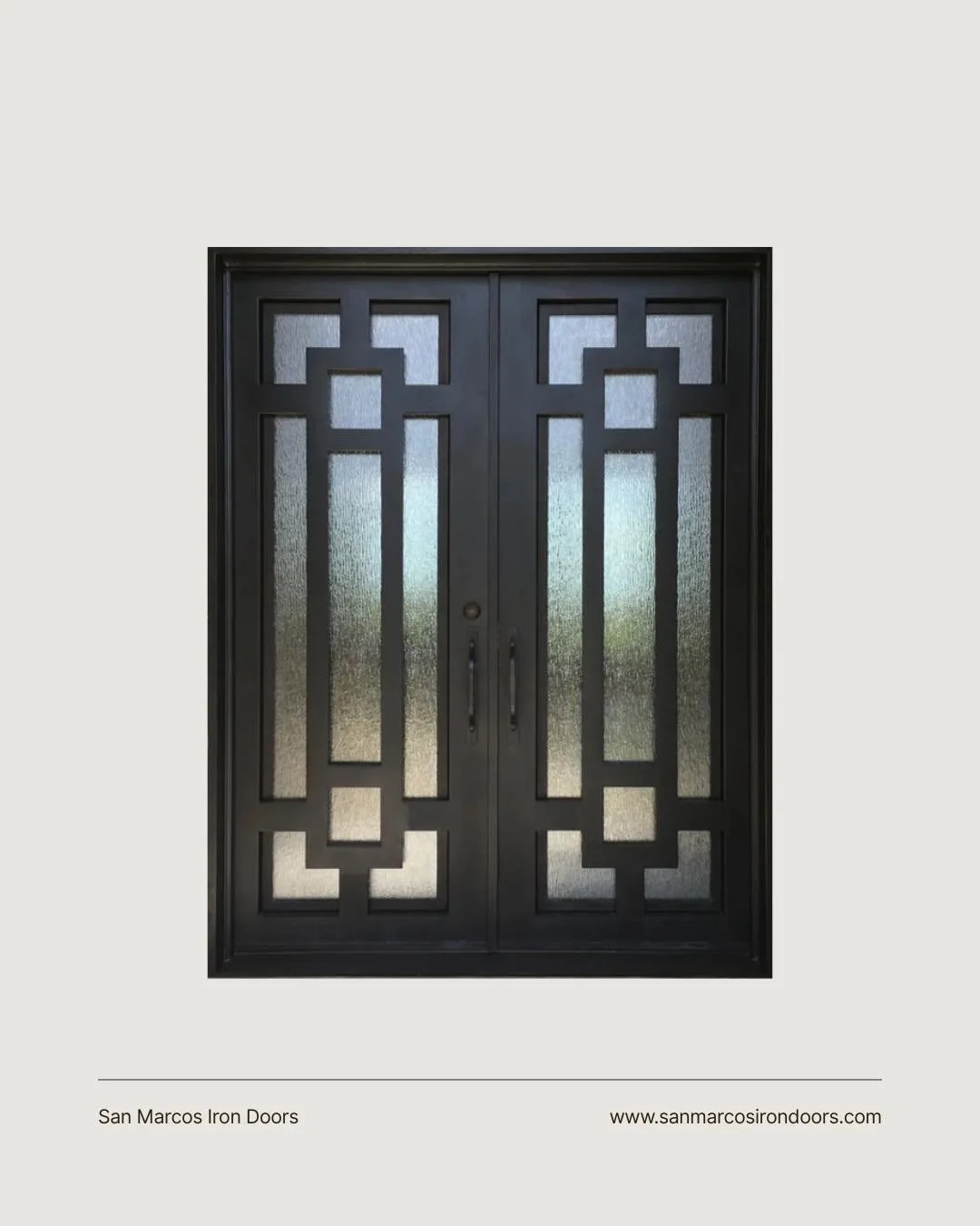 Geometry meets luxury. 

A statement door that brings structure, style, and serious curb appeal. Stop by and find yours today! 

#irondoors #modernluxury #entrywaydesign #customhomes #sanmarcosirondoors