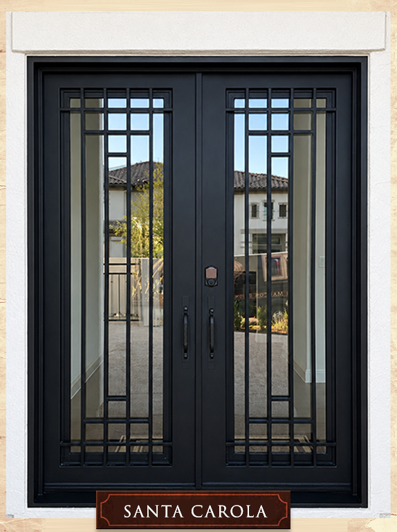 iron door entry