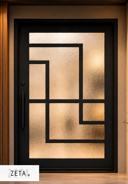 pivot iron door