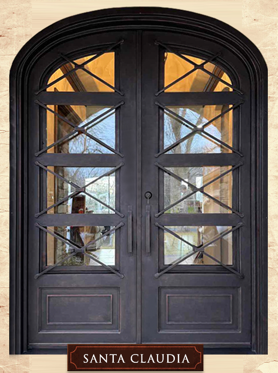 iron door double