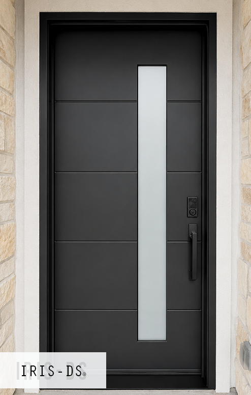 modern iron door