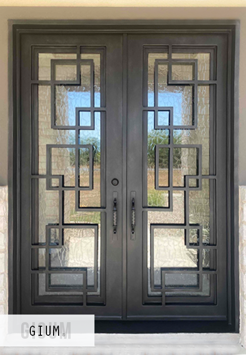 doble iron door