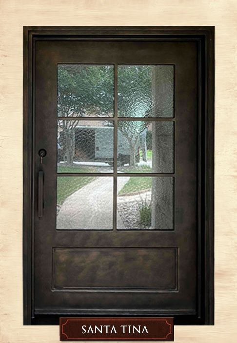 iron door single