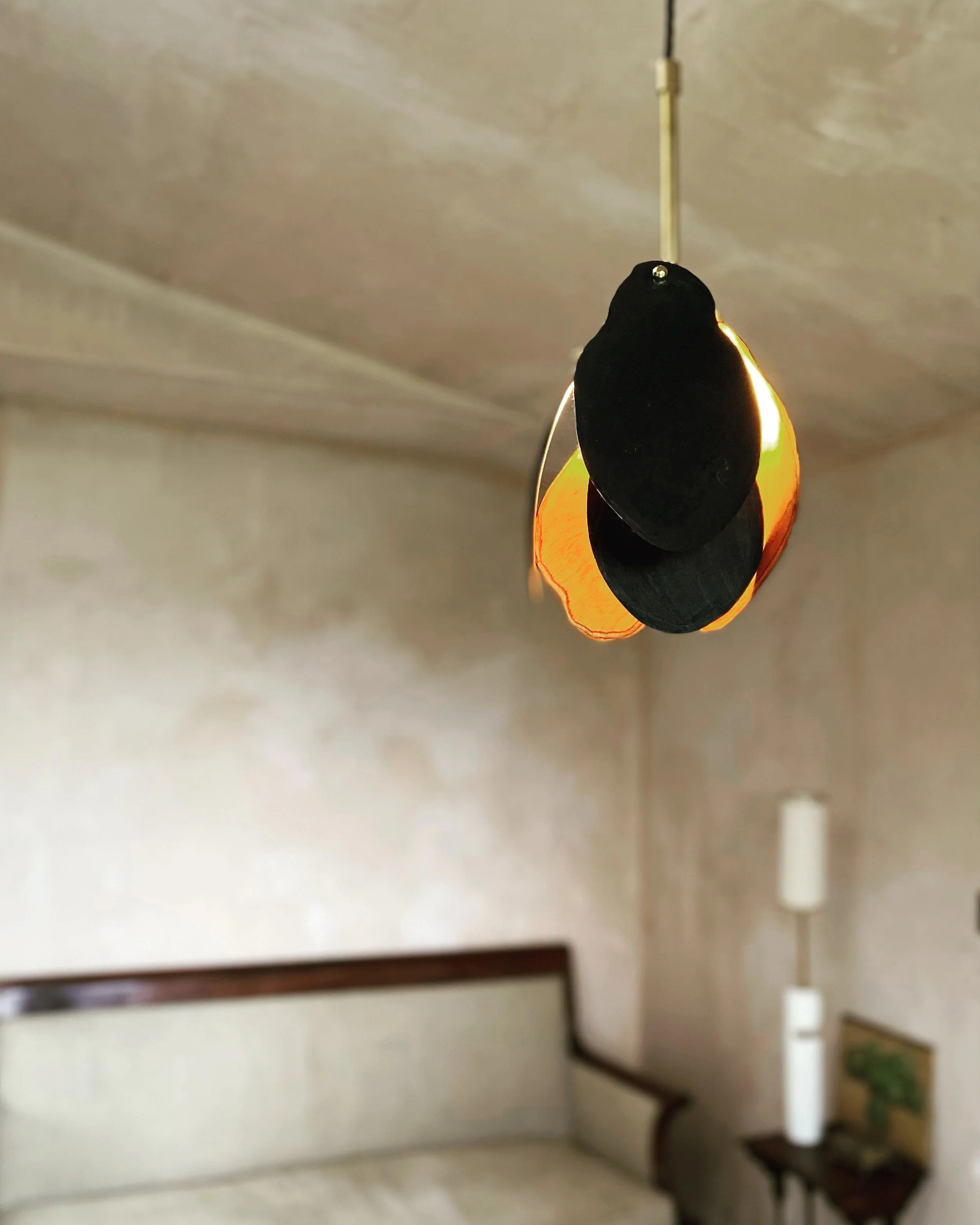 BLACK MAGNOLIA PENDANT (Copy)