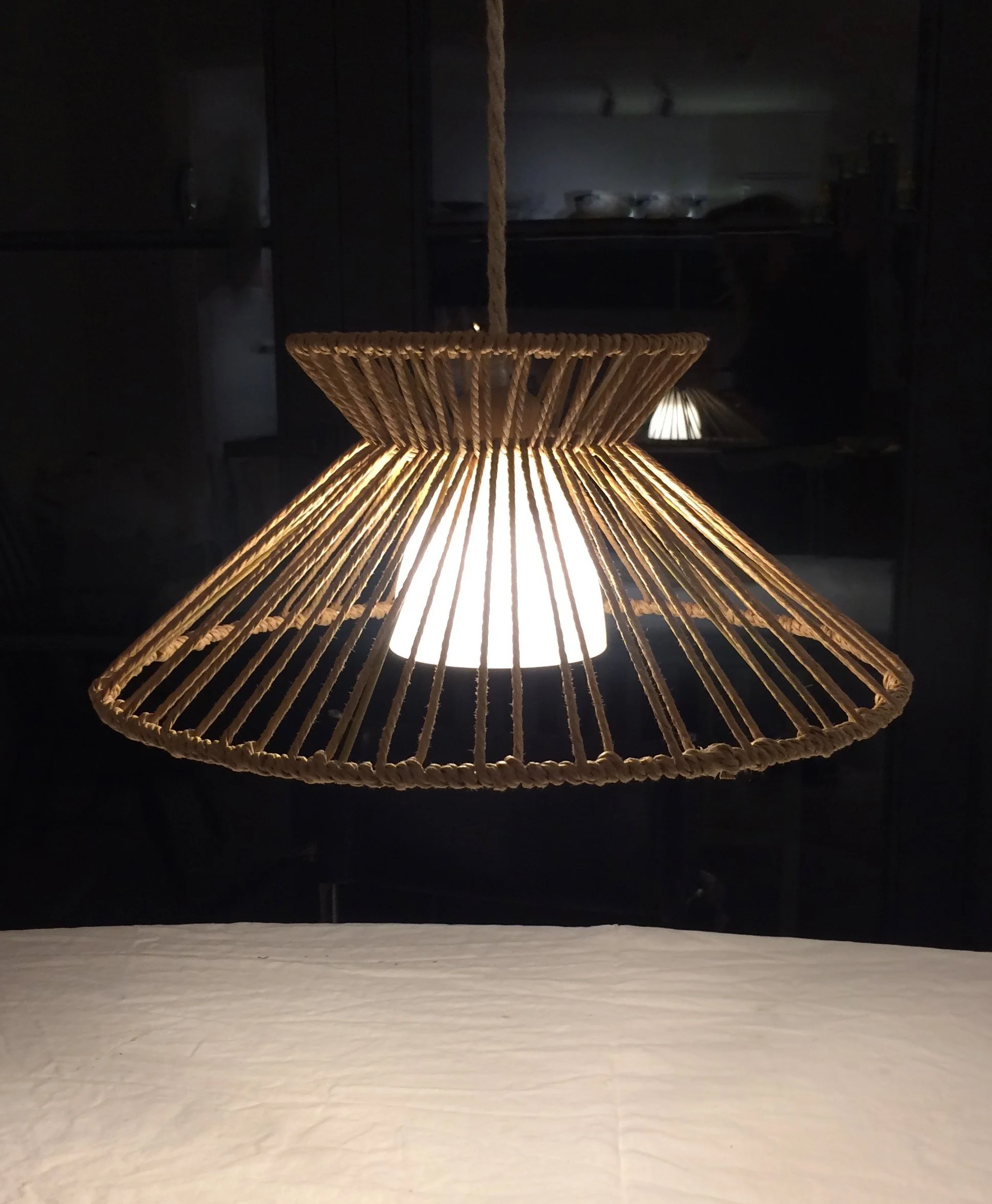 DANISH CORD LAMPSHADE