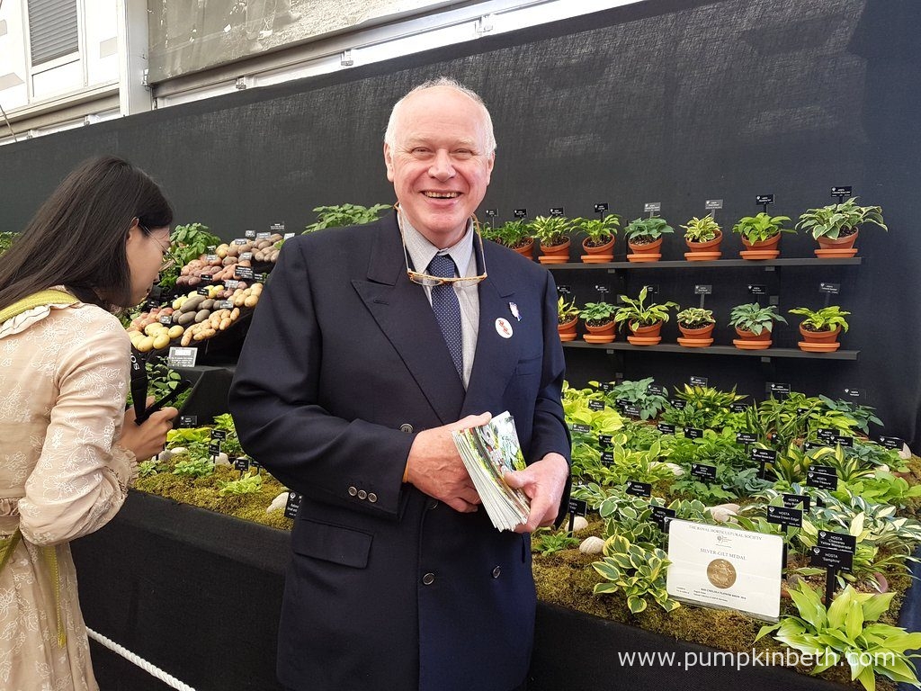 Jonathan and his 2017 Chelsea Flower Show award
