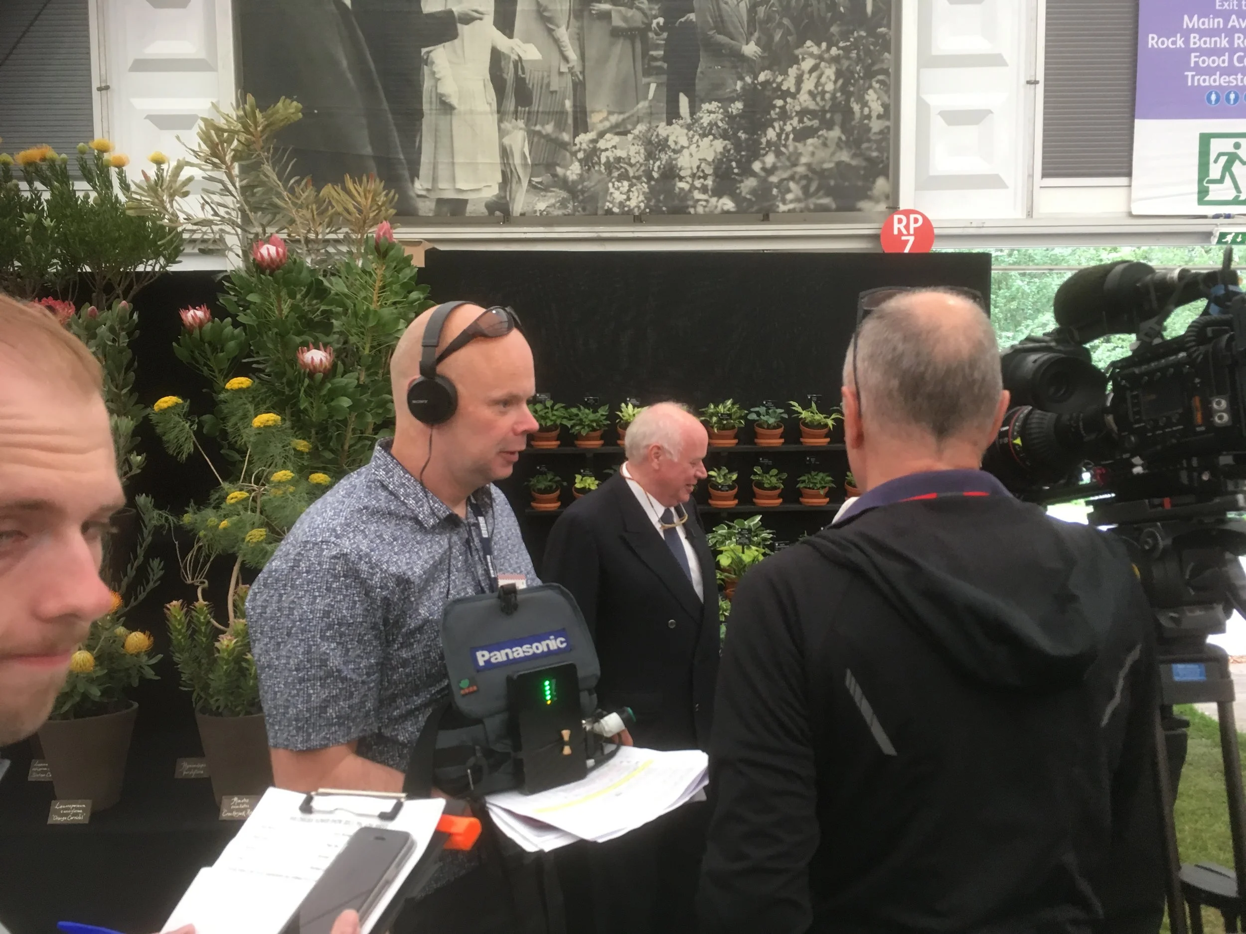 Jonathan and the BBC Film Crew