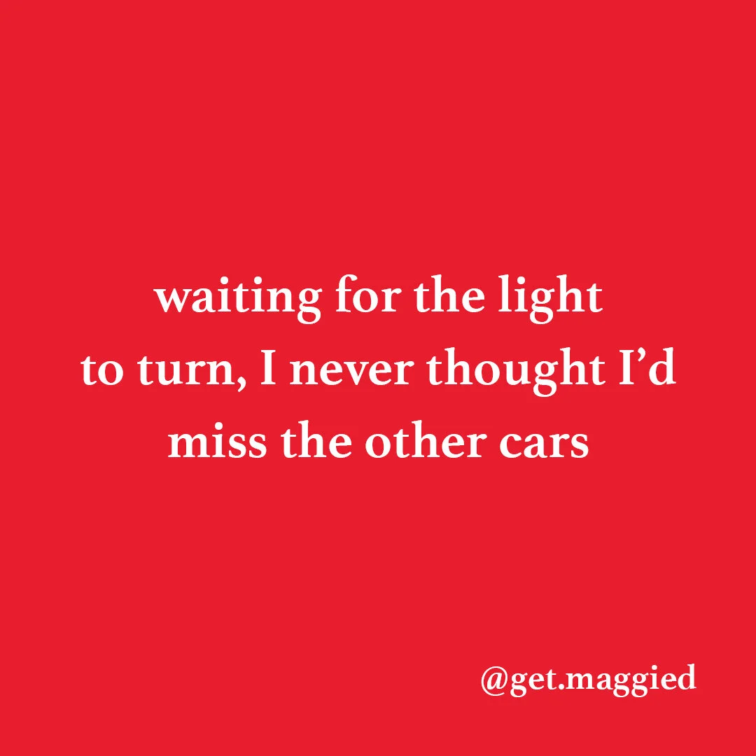 thoughts while driving