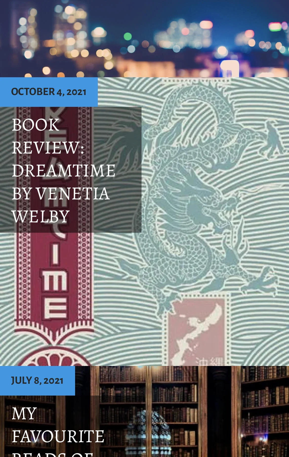 Jack McKeever reviews Dreamtime on High Rise and Ink