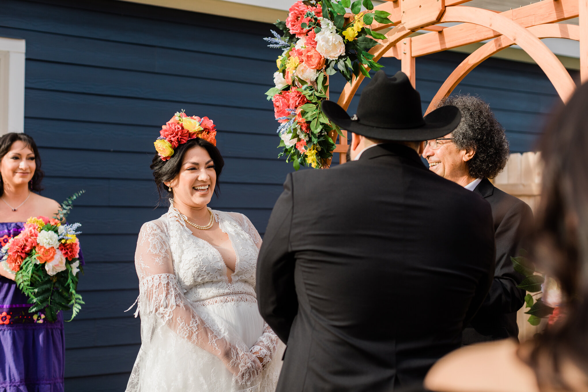 Austin Texas Central Backyard Wedding Covid Friendly Bohemian Boho Hispanic Spanish Small Wedding Elopement-24.jpg